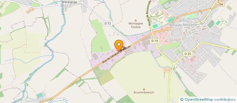 localisation de l'entreprise EMAP à BOULAY-MOSELLE