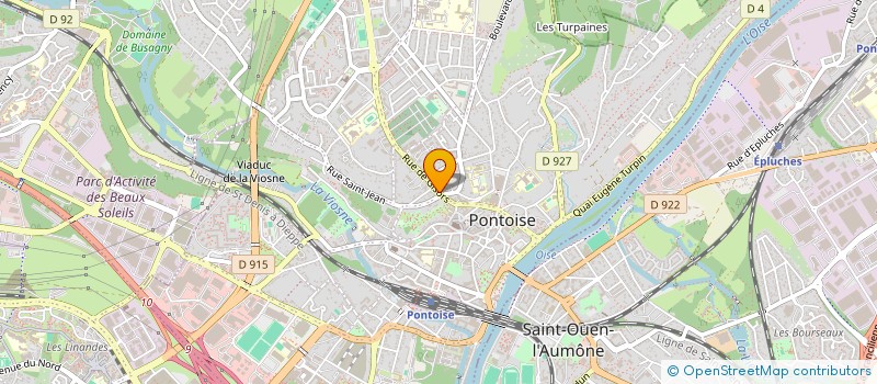 localisation de l'entreprise EMAP CLN à PONTOISE