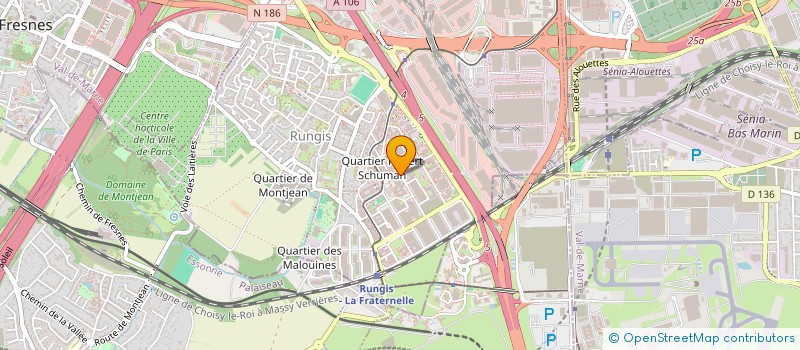 localisation de l'entreprise EMAP SARL à RUNGIS