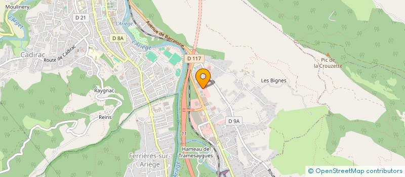 localisation de l'entreprise EMAPPRIX à FOIX