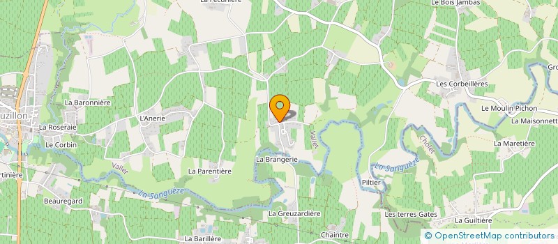 localisation de l'entreprise EMAPUB  VALLET