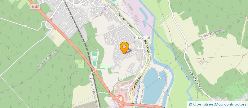 localisation de l'entreprise EMARANDE  CHAVELOT