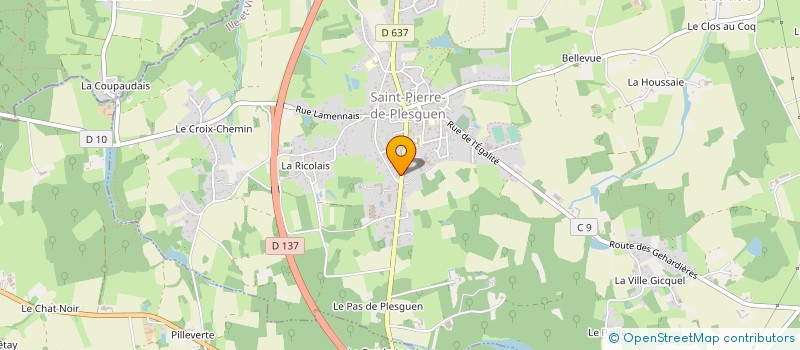 localisation de l'entreprise EMAROM  MESNIL-ROC'H