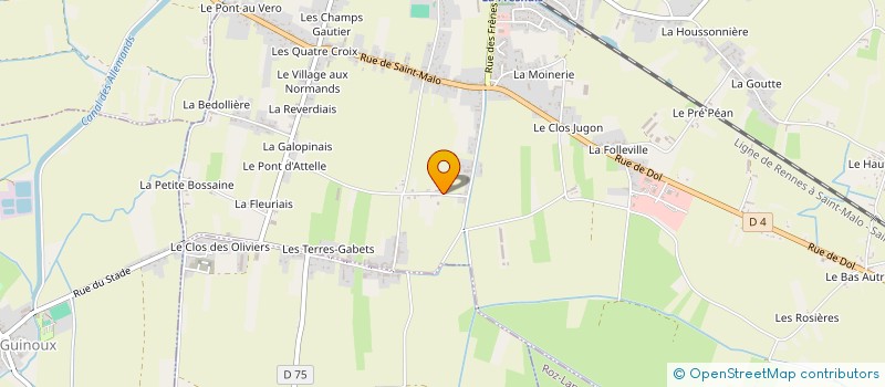 localisation de l'entreprise EMARYCRIS  LA FRESNAIS