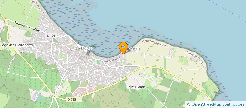 localisation de l'entreprise EMARYDA  LA FLOTTE