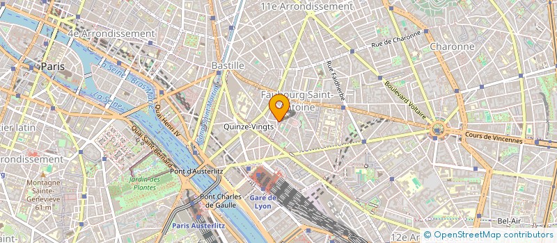 localisation de l'entreprise EMAS  PARIS