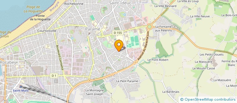 localisation de l'entreprise EMASCA  SAINT-MALO