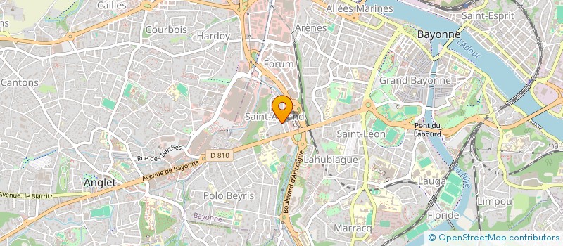 localisation de l'entreprise EMASI BAKIA à BAYONNE