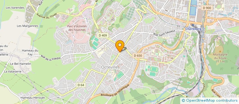 localisation de l'entreprise EMASKIN  CHERBOURG-EN-COTENTIN