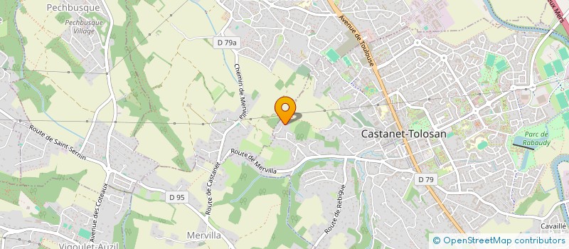 localisation de l'entreprise EMASO à CASTANET-TOLOSAN