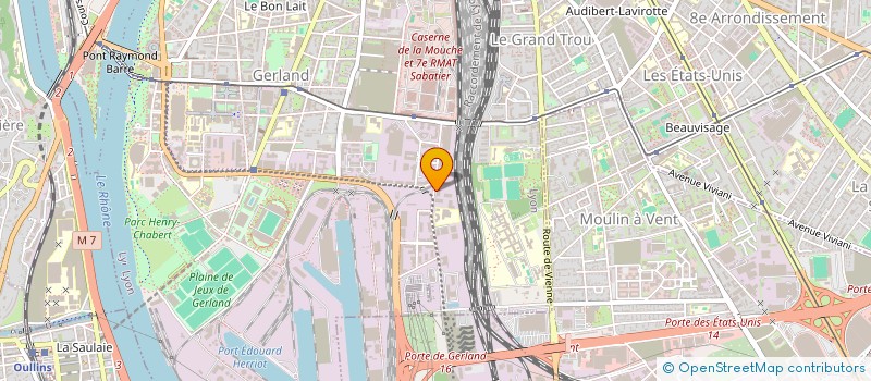 localisation de l'entreprise EMASOLAR à LYON