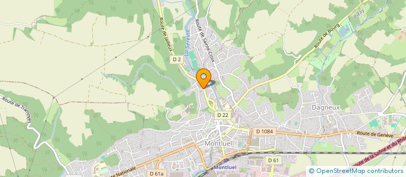 localisation de l'entreprise EMAT ENERGY INT.  MONTLUEL