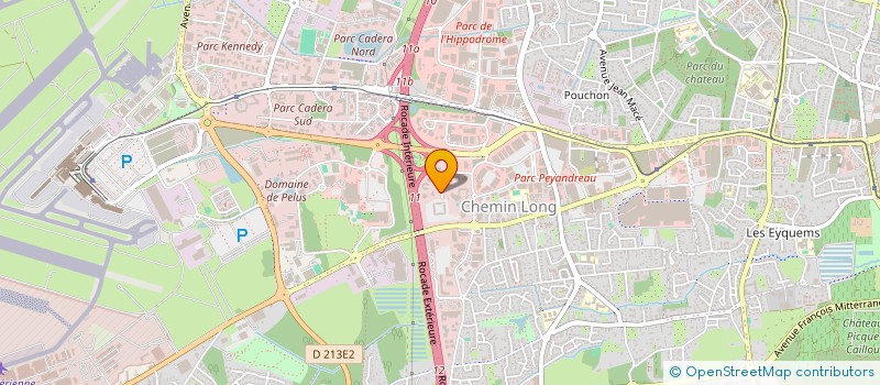 localisation de l'entreprise EMATEM  MERIGNAC