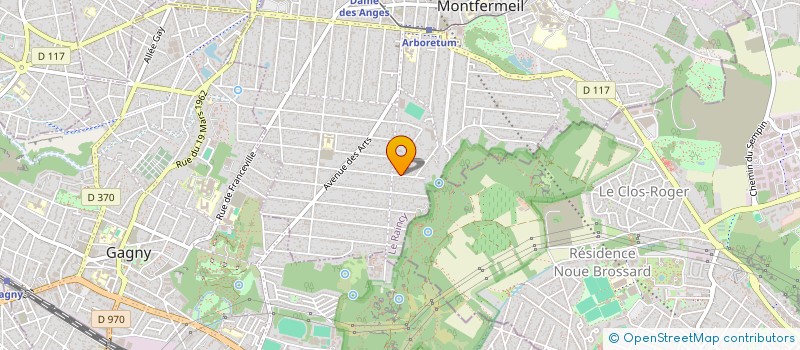 localisation de l'entreprise EMATHOME SCI à MONTFERMEIL
