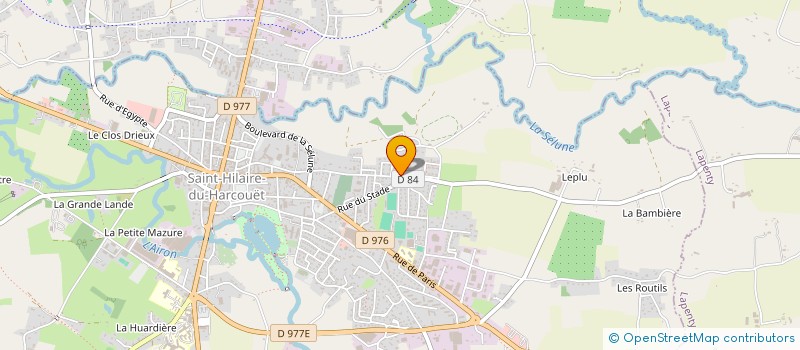 localisation de l'entreprise EMATI  SAINT-HILAIRE-DU-HARCOUET