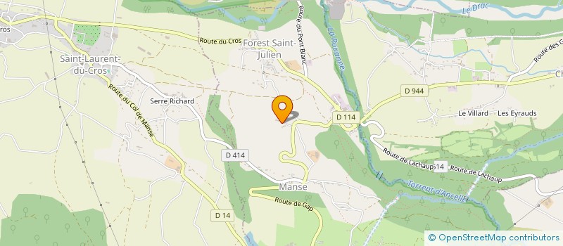localisation de l'entreprise EMATOM à ANCELLE