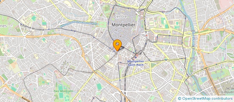 localisation de l'entreprise EMAUGA à MONTPELLIER