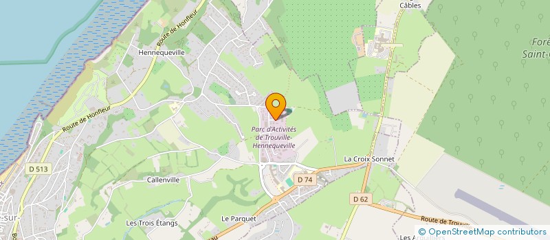 localisation de l'entreprise EMAVI IMMOBILIER  TROUVILLE-SUR-MER