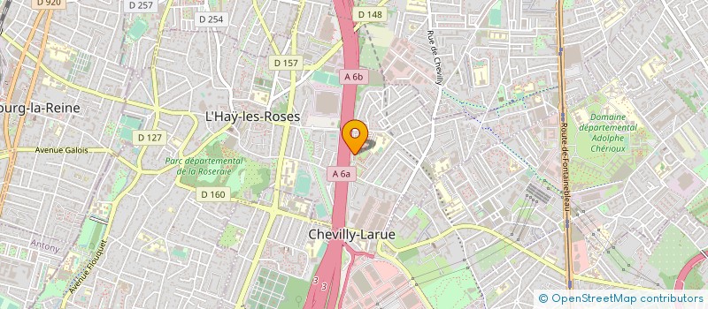 localisation de l'entreprise EMAVIC TRANSPORTS ET SERVICES à L'HAY-LES-ROSES