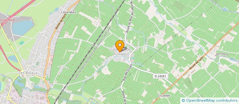 localisation de l'entreprise EMAVIN  LALANDE-DE-POMEROL