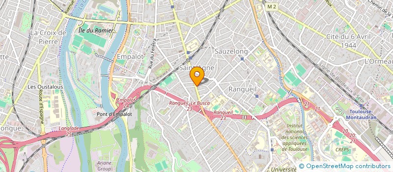 localisation de l'entreprise EMAX EXPRESS à TOULOUSE