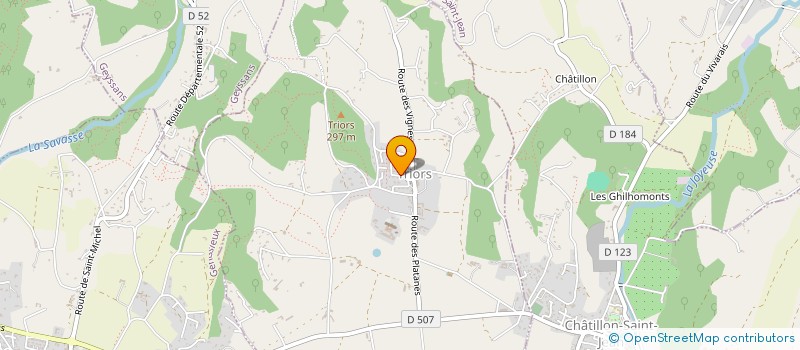 localisation de l'entreprise EMAXMALEMA  TRIORS