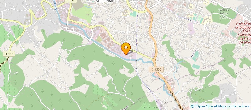 localisation de l'entreprise EMB  DRAGUIGNAN