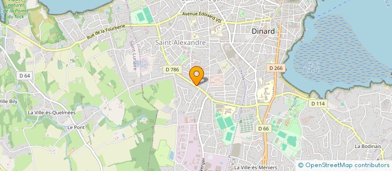 localisation de l'entreprise EMB  DINARD