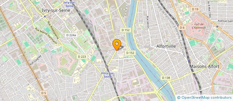 localisation de l'entreprise EMB AUTO ECOLE à VITRY-SUR-SEINE