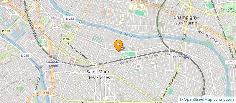 localisation de l'entreprise EMB CONSEIL à SAINT-MAUR-DES-FOSSES