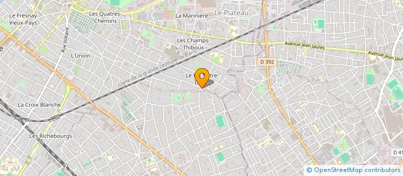 localisation de l'entreprise EMB DRIVE à SARTROUVILLE