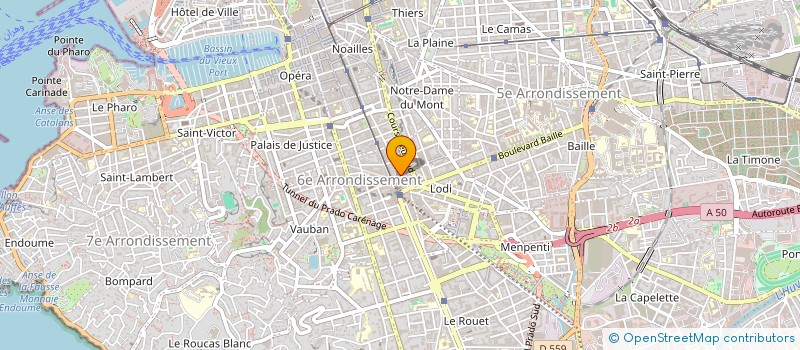 localisation de l'entreprise EMB FORMATION à MARSEILLE
