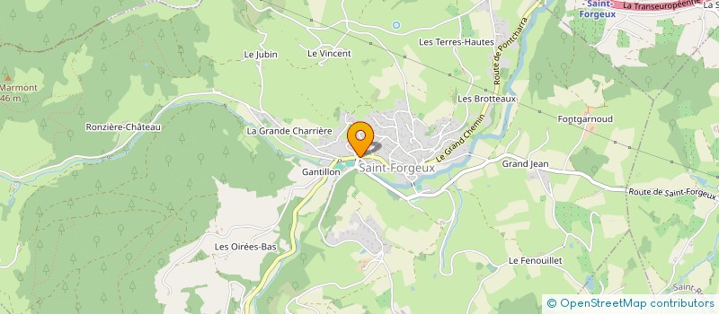 localisation de l'entreprise EMB TRAVAUX à SAINT-FORGEUX