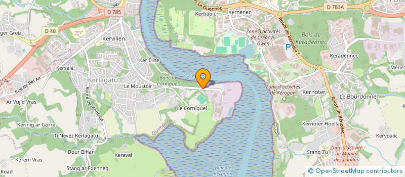 localisation de l'entreprise EMBAL-IX ITW TEN PLUS  QUIMPER