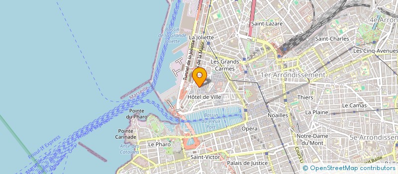 localisation de l'entreprise EMBALI-T à MARSEILLE