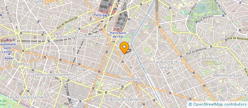 localisation de l'entreprise EMBALL'EXPRESS à PARIS