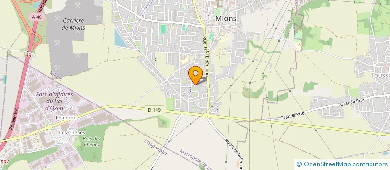 localisation de l'entreprise EMBALL'TOUT  MIONS