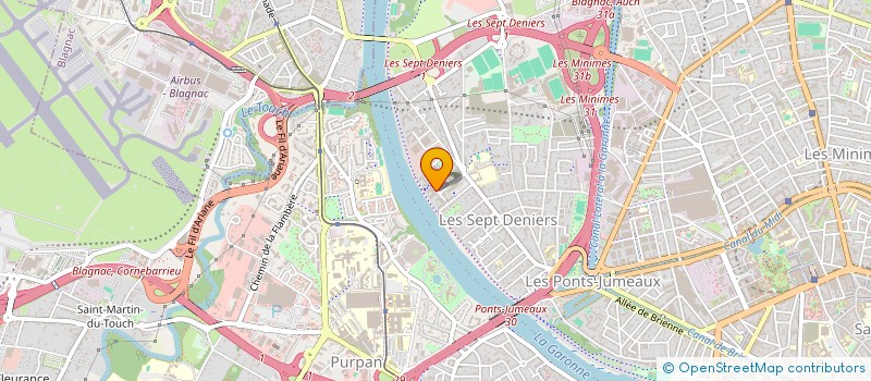 localisation de l'entreprise EMBALLAGE DIRECT  TOULOUSE