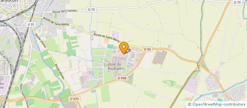 localisation de l'entreprise EMBALLAGE INDUSTRIE à TARASCON
