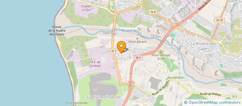 localisation de l'entreprise EMBALLAGE SERVICE à SAINT-PAUL