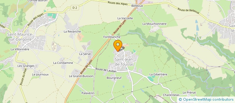 localisation de l'entreprise EMBALLAGES IMBERT à BEAUVALLON