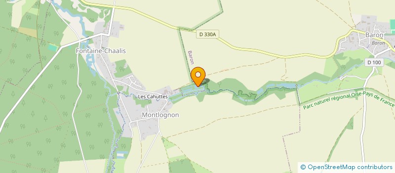 localisation de l'entreprise EMBALLAGES MODERNES LA NONETTE à MONTLOGNON
