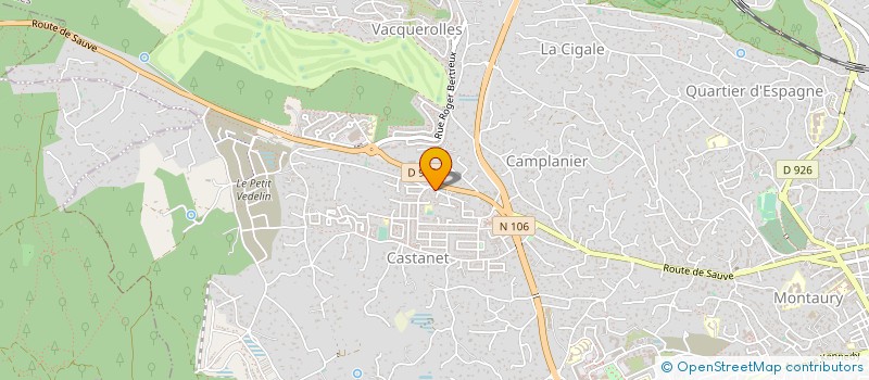 localisation de l'entreprise EMBALLAGES SERVICES à NIMES