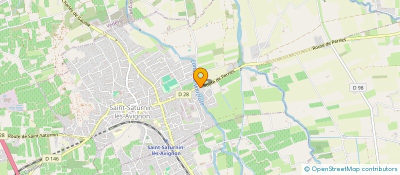 localisation de l'entreprise EMBALLAGES SERVICES 84 à SAINT-SATURNIN-LES-AVIGNON