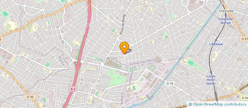 localisation de l'entreprise EMBALT à AULNAY-SOUS-BOIS
