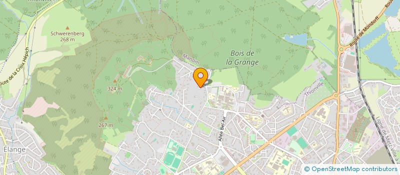 localisation de l'entreprise EMBAMA à THIONVILLE