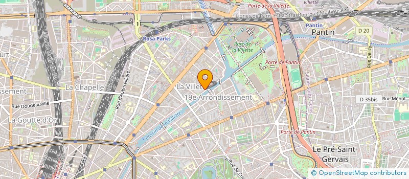 localisation de l'entreprise EMBARK  PARIS