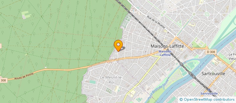 localisation de l'entreprise EMBARQUEMENT INSOLITE à MAISONS-LAFFITTE