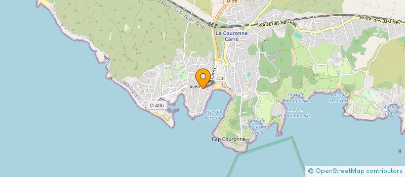 localisation de l'entreprise EMBC HOLDING à MARTIGUES