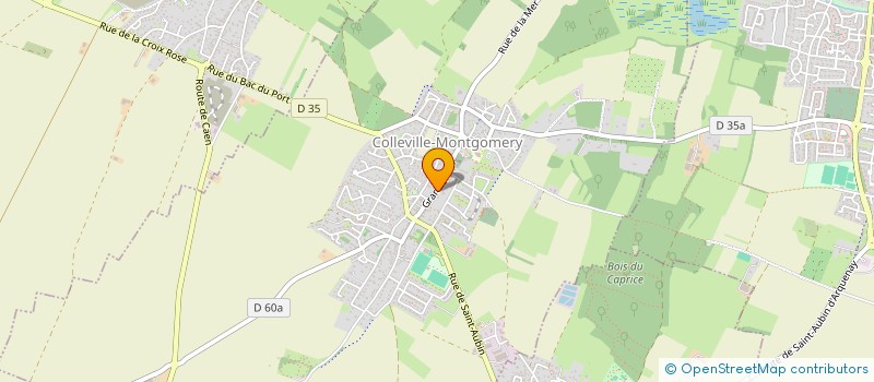 localisation de l'entreprise EMBC HOLDING  COLLEVILLE-MONTGOMERY